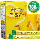 三合一韩国摩卡速溶咖啡粉100条礼盒