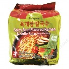 圃美多 - 韩国辣牛肉拉面 / 4连包